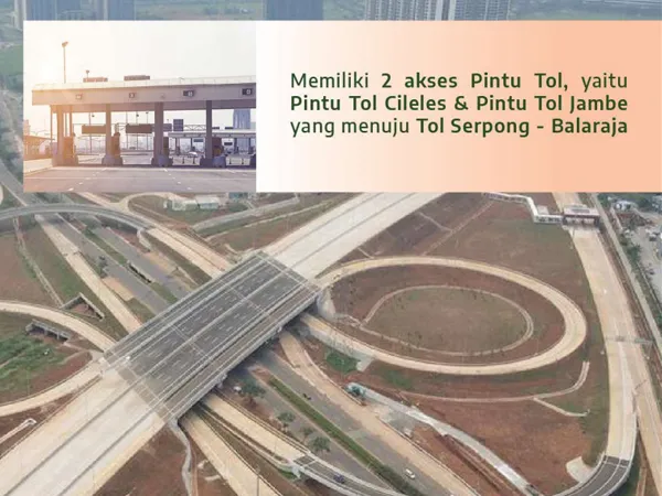 Tol Serbaraja - Exit Cileles - Akses Tol Strategis
