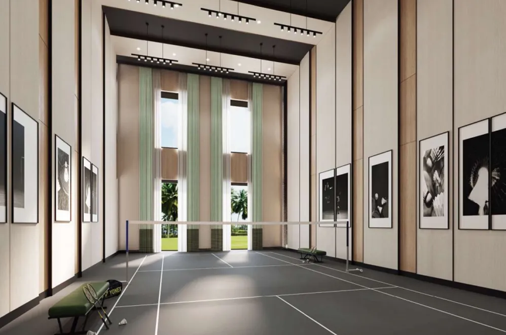 Badminton Court - Professional Grade