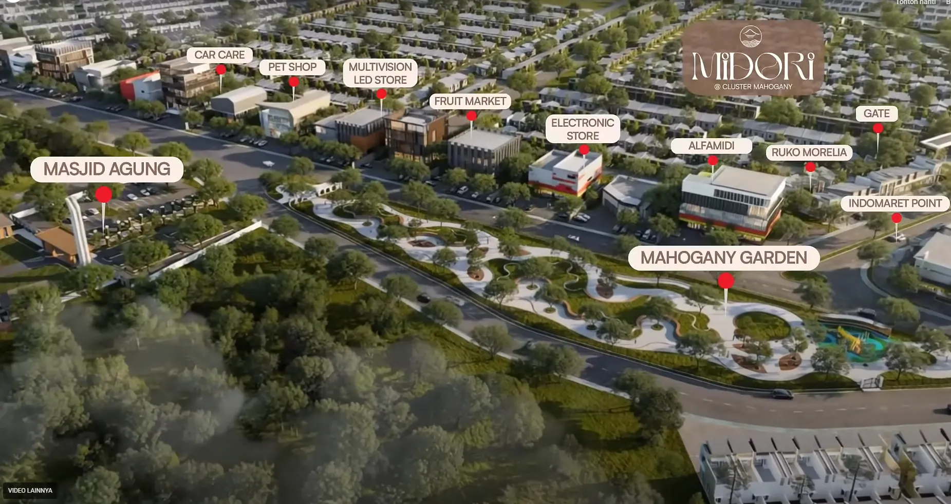 Midori Masterplan - Kota Podomoro Tenjo